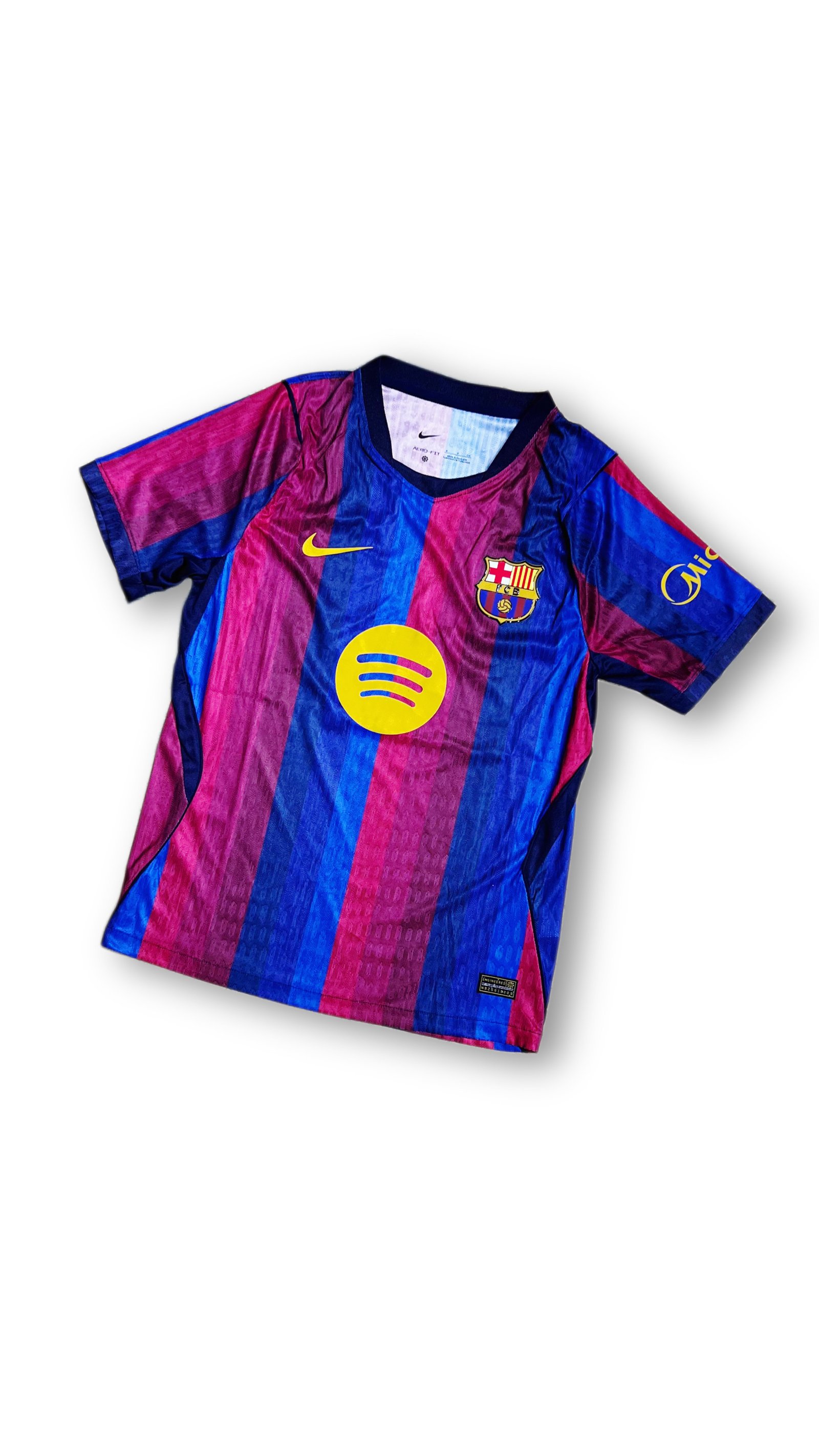 Barcelona Mirror T-Shirt 2026_2027 - blue