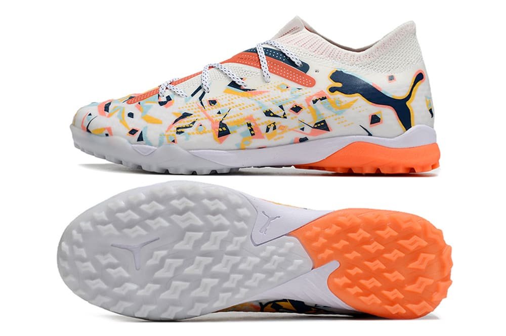 Puma Future 7 Tartan - White&orange