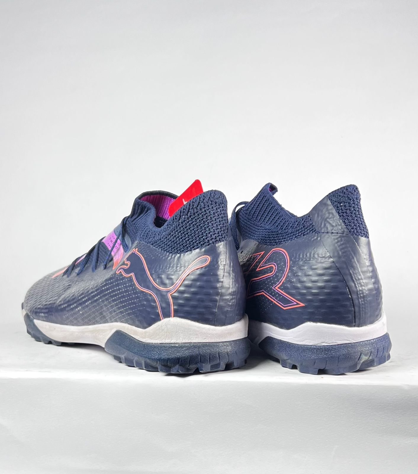 Puma Future 7 Tartan - Navy Blue