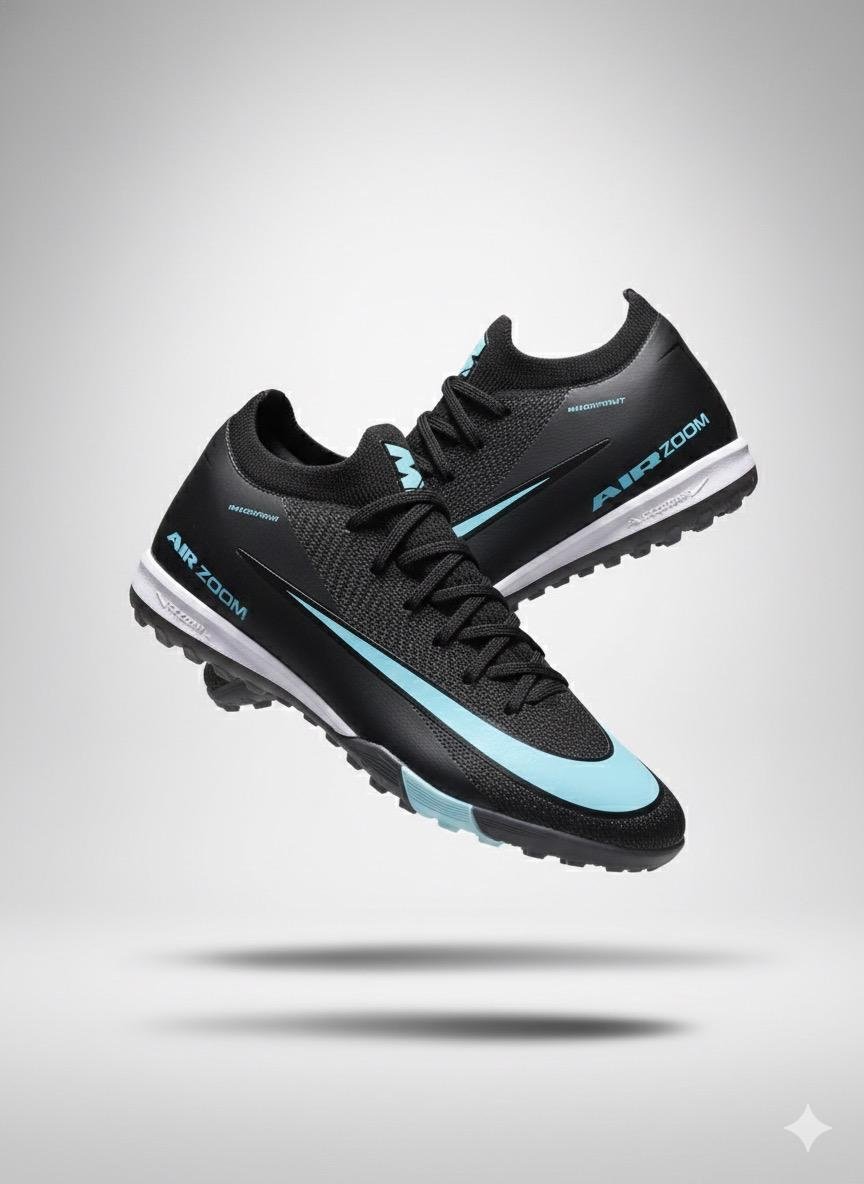 Air16 pro Low turf Kids  - Black&sky 